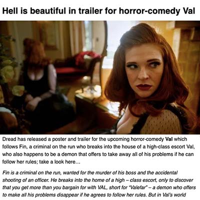 Hell is beautiful in trailer for horror-comedy Val